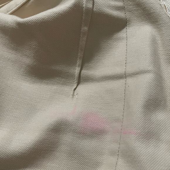 cult gaia topanga ivory wide leg oversized pockets cargo pants size medium - Picture 11 of 15